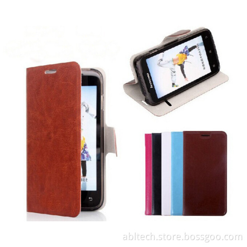 High Quality Vintage Wallet Leather Case for iPhone 5g Customize Model Welcome